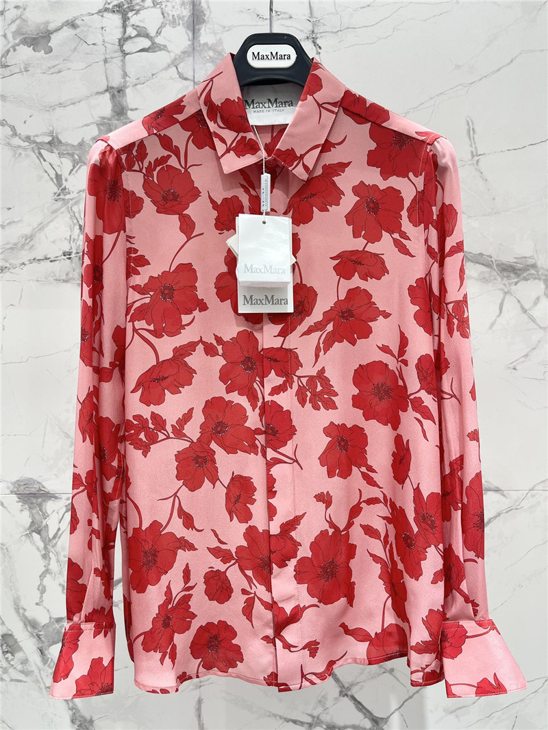 Vanitoo floral silk shirt replica clothing sites