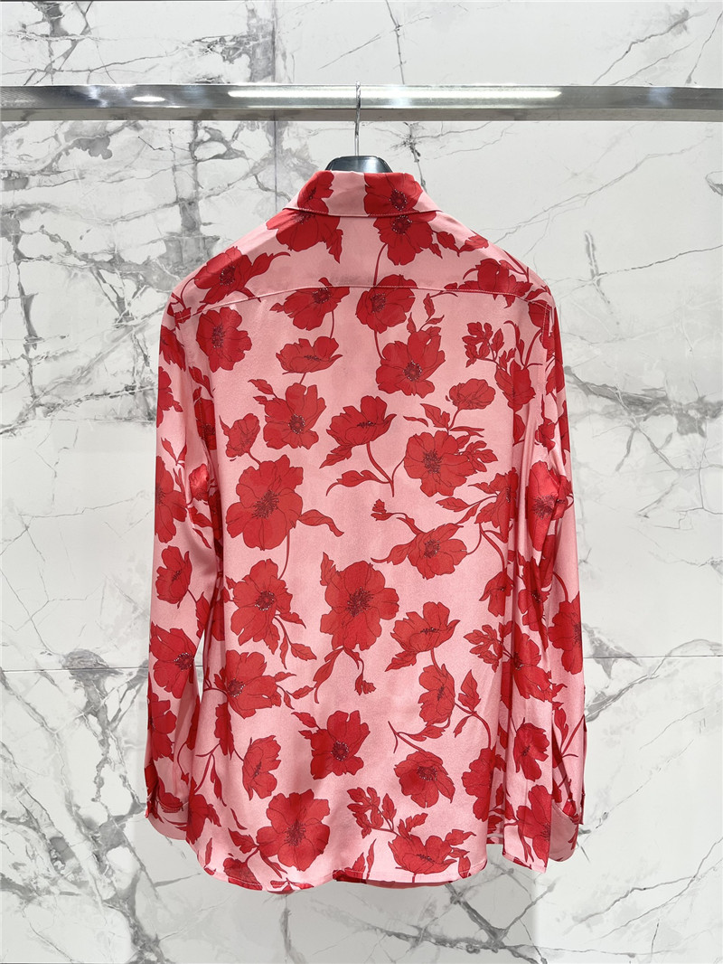 Vanitoo floral silk shirt replica clothing sites