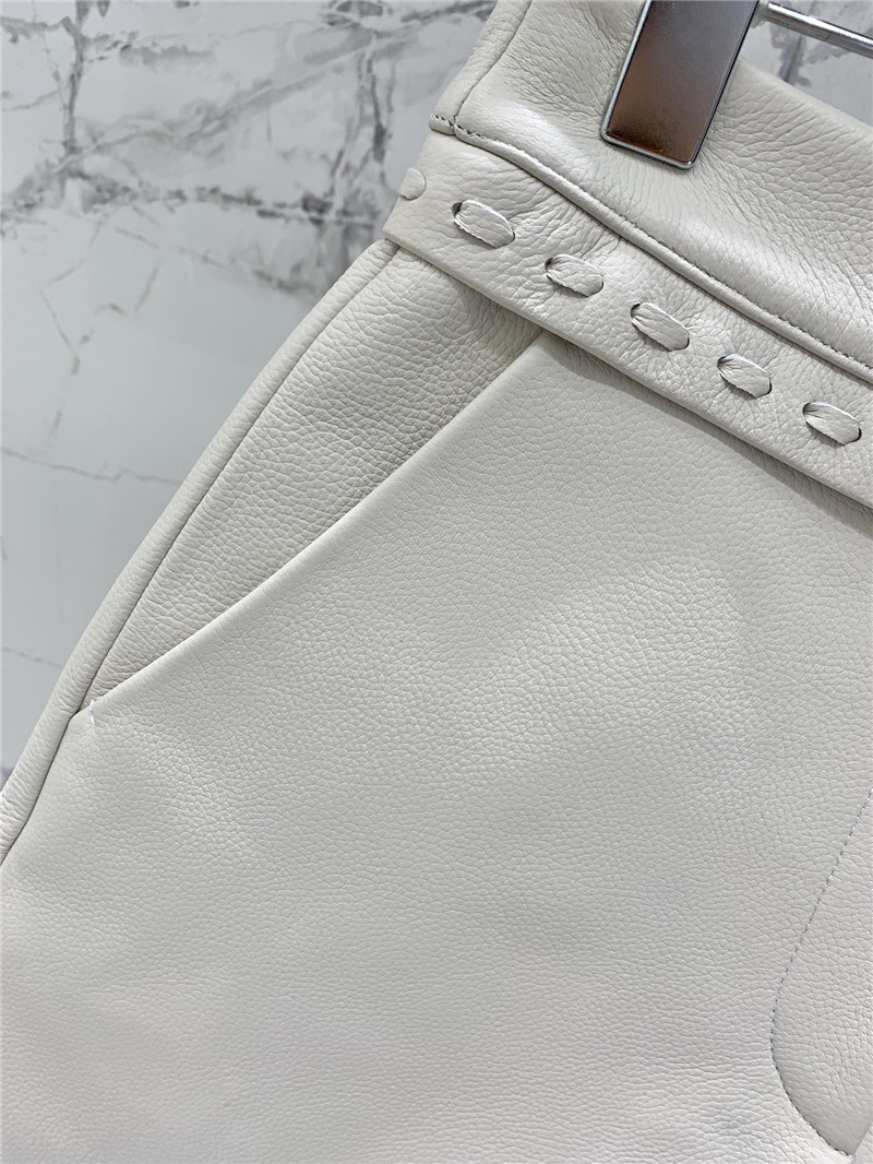 F**di pebbled cord leather shorts replicas clothes