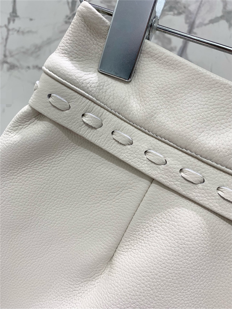 F**di pebbled cord leather shorts replicas clothes