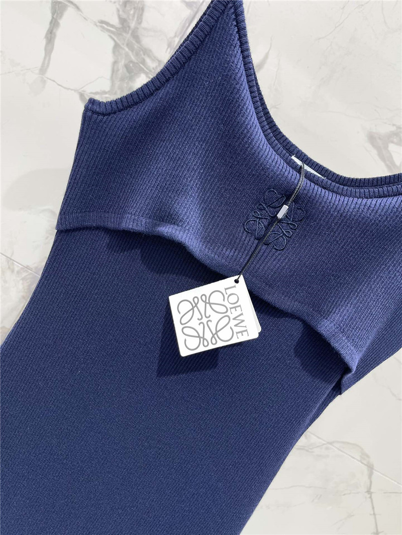 L0ew* embroidered logo suspender dress replica clothing sites