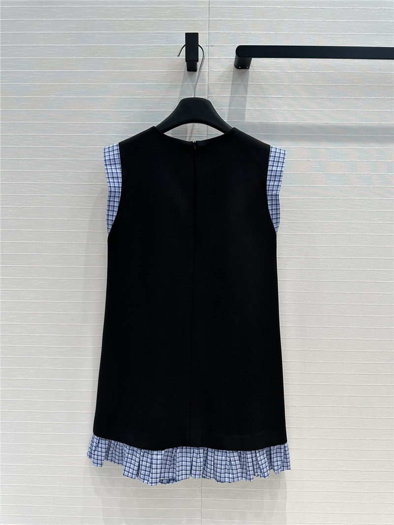 M1um1u small flying sleeve dress replica clothing sites