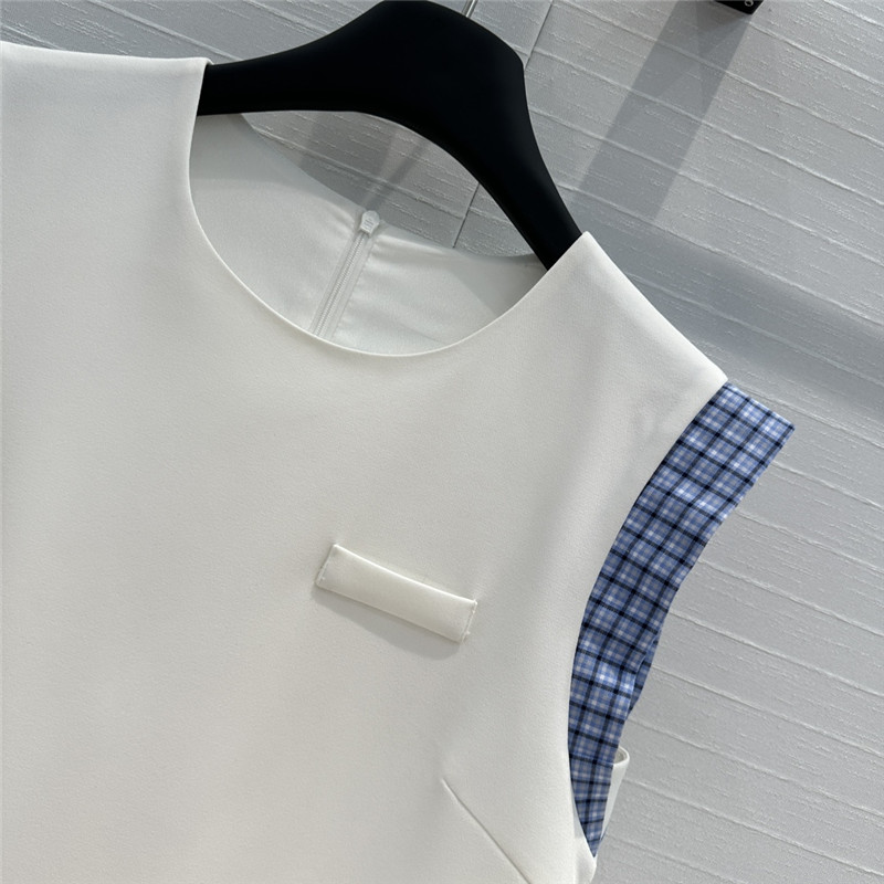 M1um1u small flying sleeve dress replica clothing sites