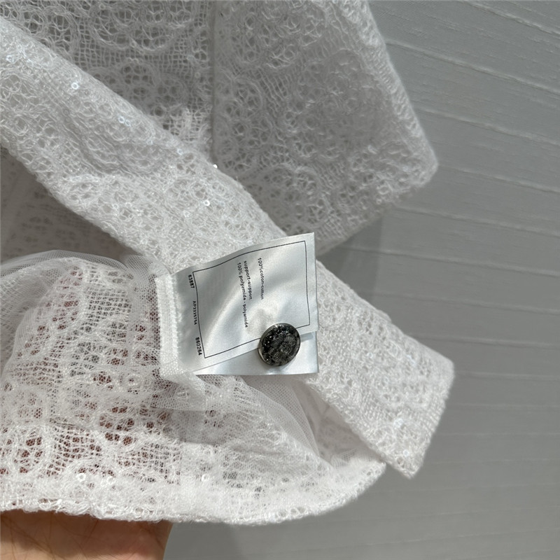 Ch**el camellia short-sleeved jacket replicas clothes