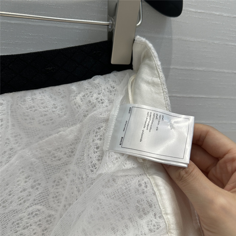 Ch**el double c ribbon waist shorts replica clothing sites