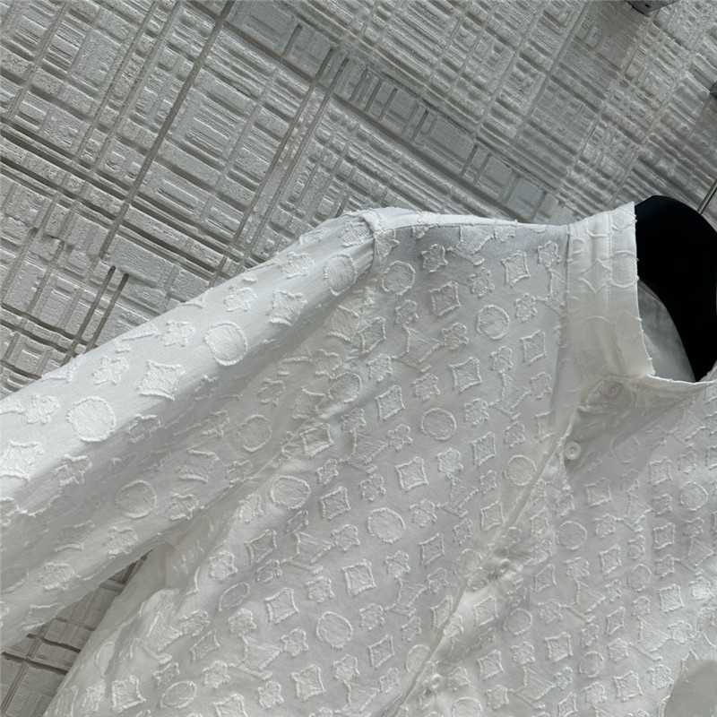 l0vis Vvtt0n lv jacquard round neck shirt replicas clothes
