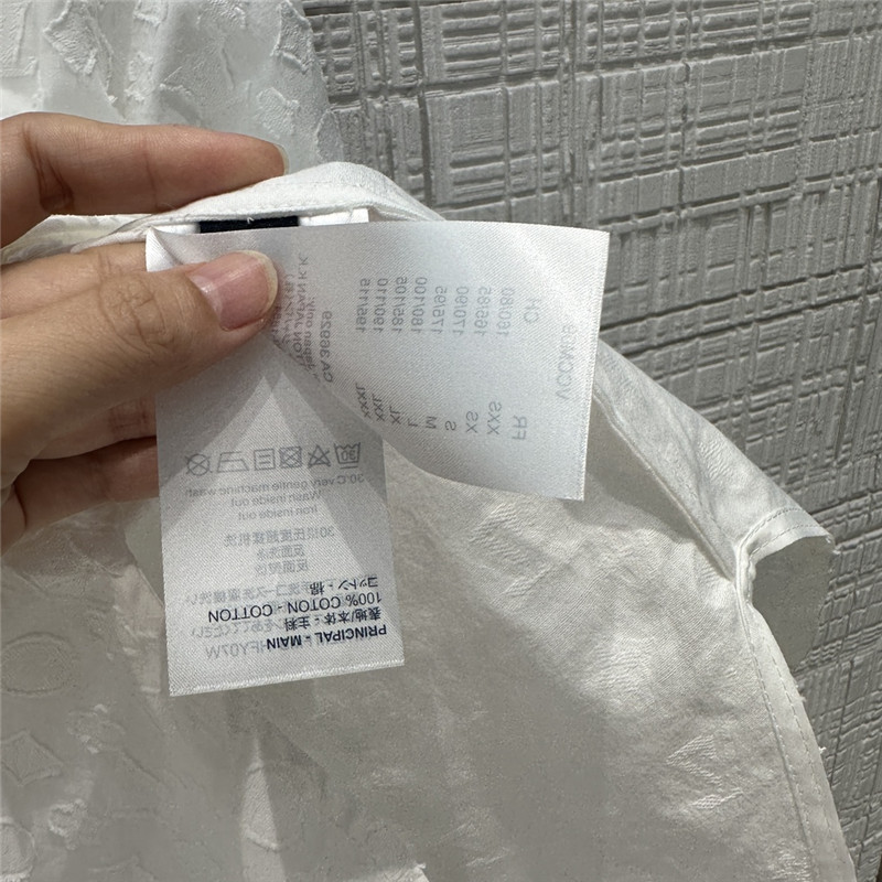 l0vis Vvtt0n lv jacquard round neck shirt replicas clothes