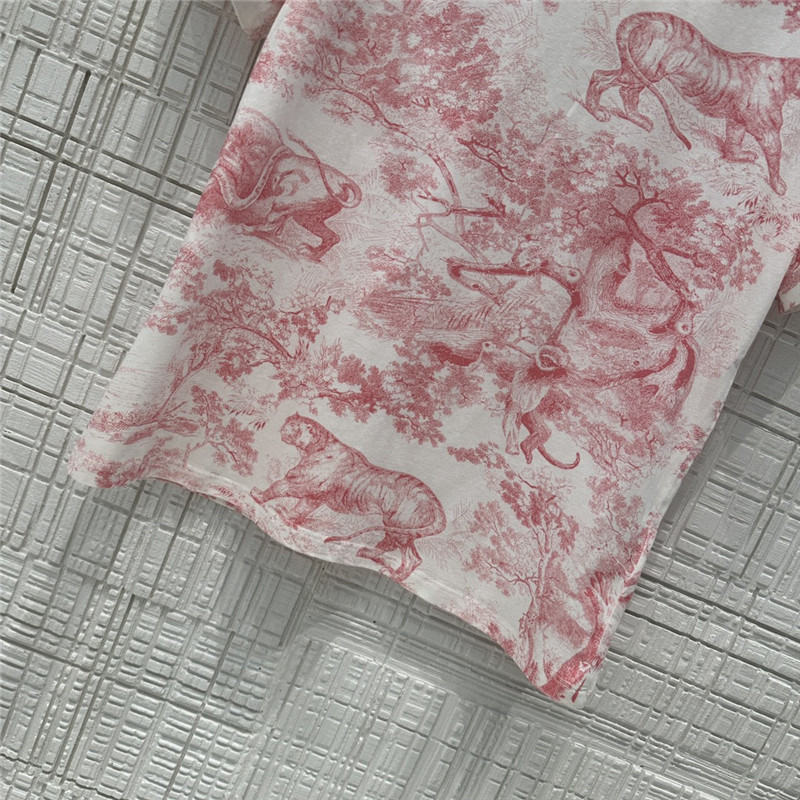 D10r positioning print t-shirt replica clothing