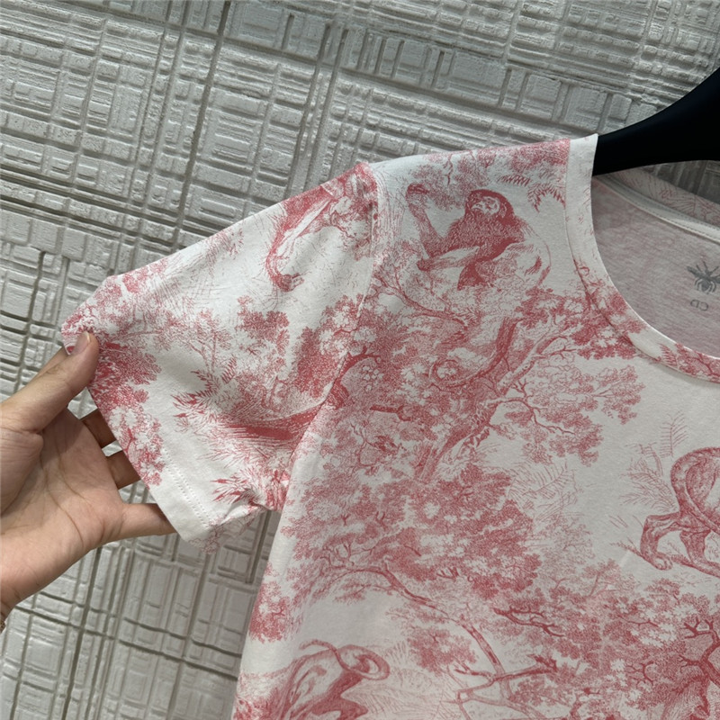 D10r positioning print t-shirt replica clothing