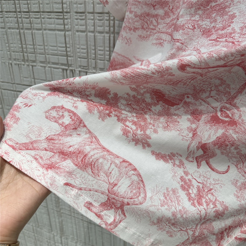 D10r positioning print t-shirt replica clothing