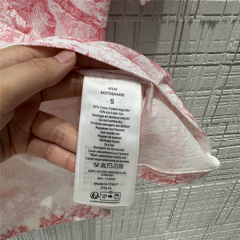 D10r positioning print t-shirt replica clothing