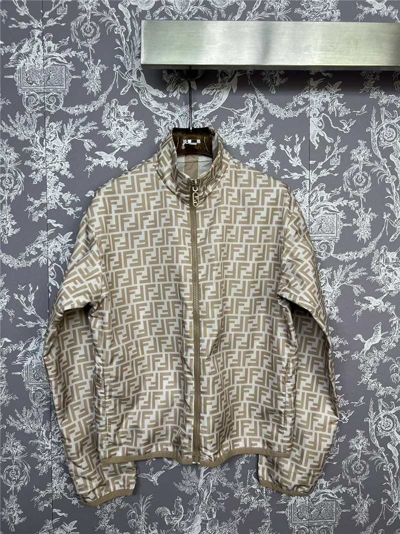 F**di zucca ff logo windbreaker