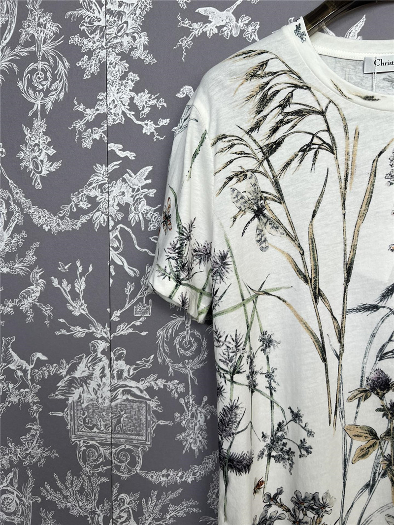 D10r new floral t-shirt replica d&g clothing