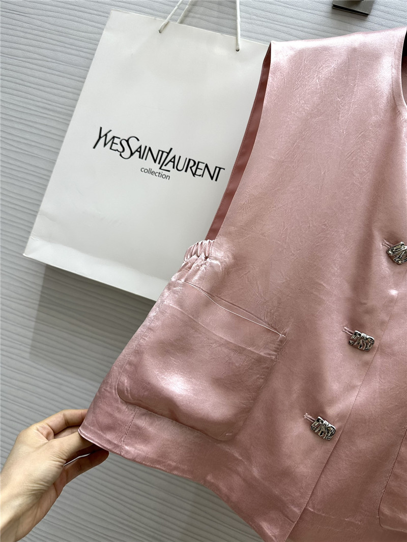 Y51 acetate satin vest dress suit replicas clothes