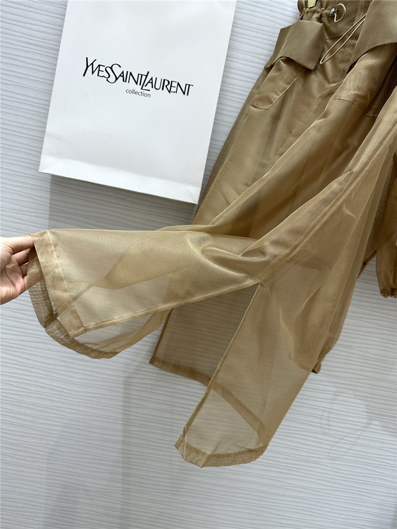 Y51 drawstring jacket + fake two-piece skirt set replica clothes