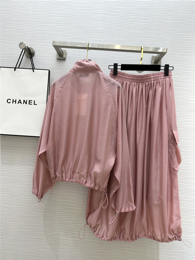 Ch**el tencel suit skirt replica d&g clothing