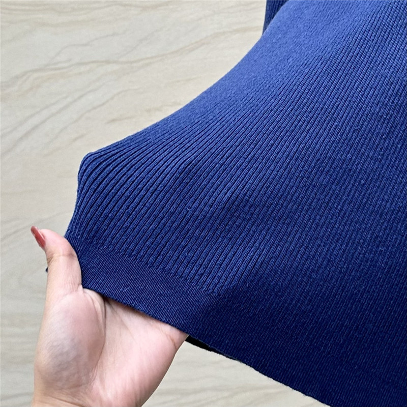 M1um1u slim fit short sleeve knit top replica d&g clothing