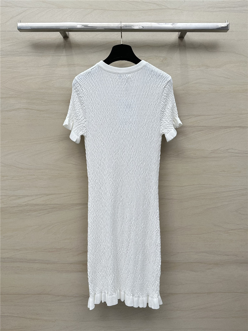 Ch**el woven lace dress replica d&g clothing