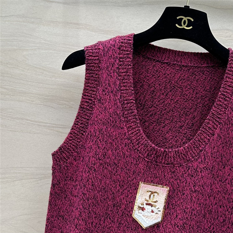 Ch**el zhang zai patch vest replicas clothes