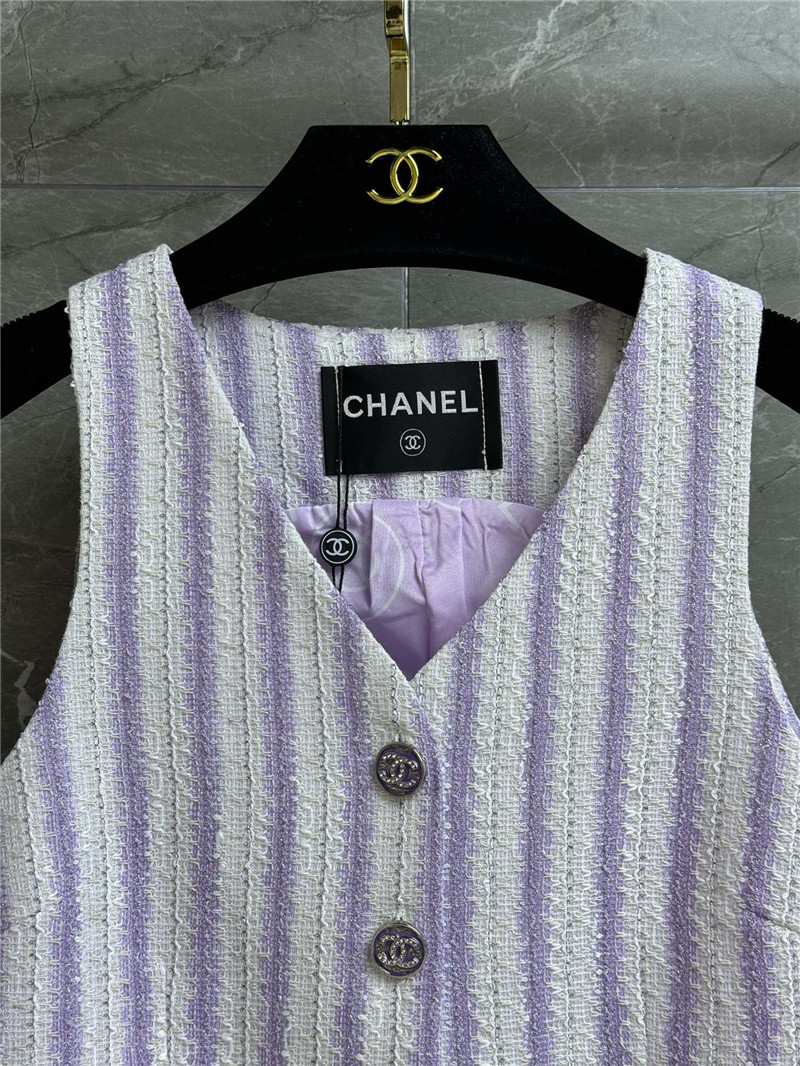 Ch**el striped vest replica clothing sites