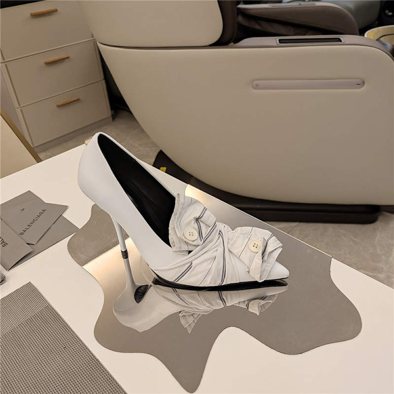 Ba1en*iaga knife chemise slingback pumps