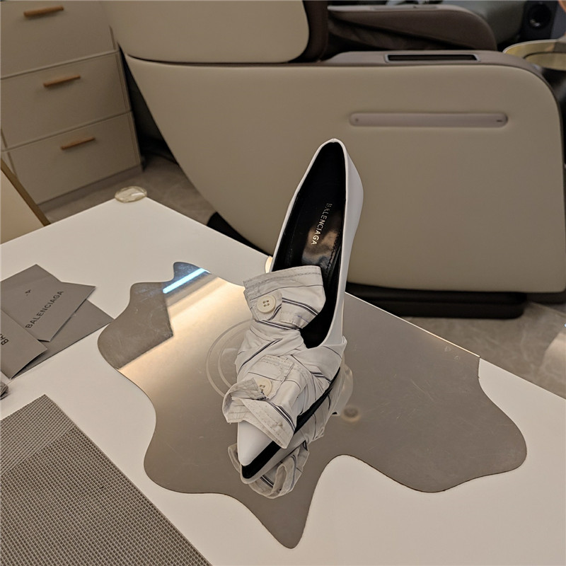 Ba1en*iaga knife chemise slingback pumps