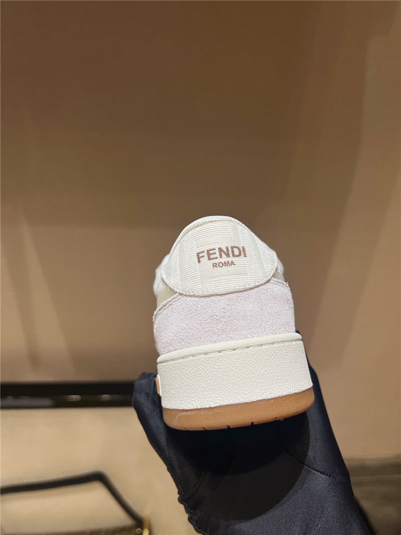 F**di match mesh low-top sneakers