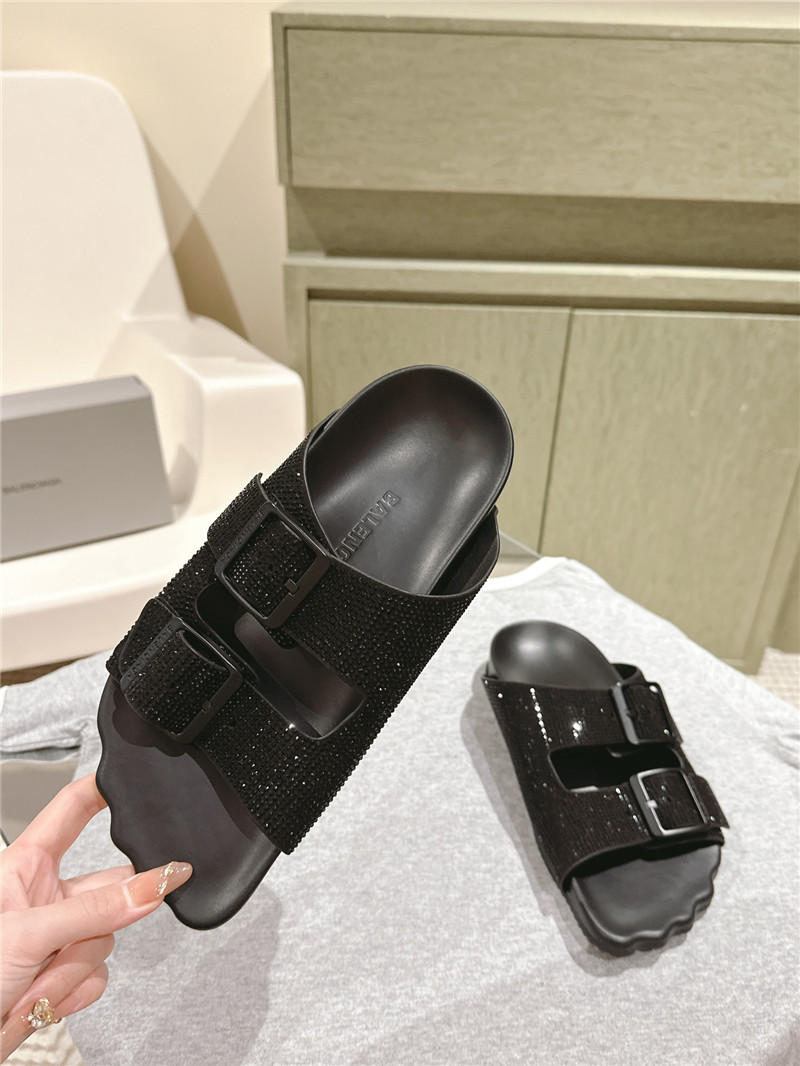 Ba1en*iaga rhinestone slippers best replica shoes online