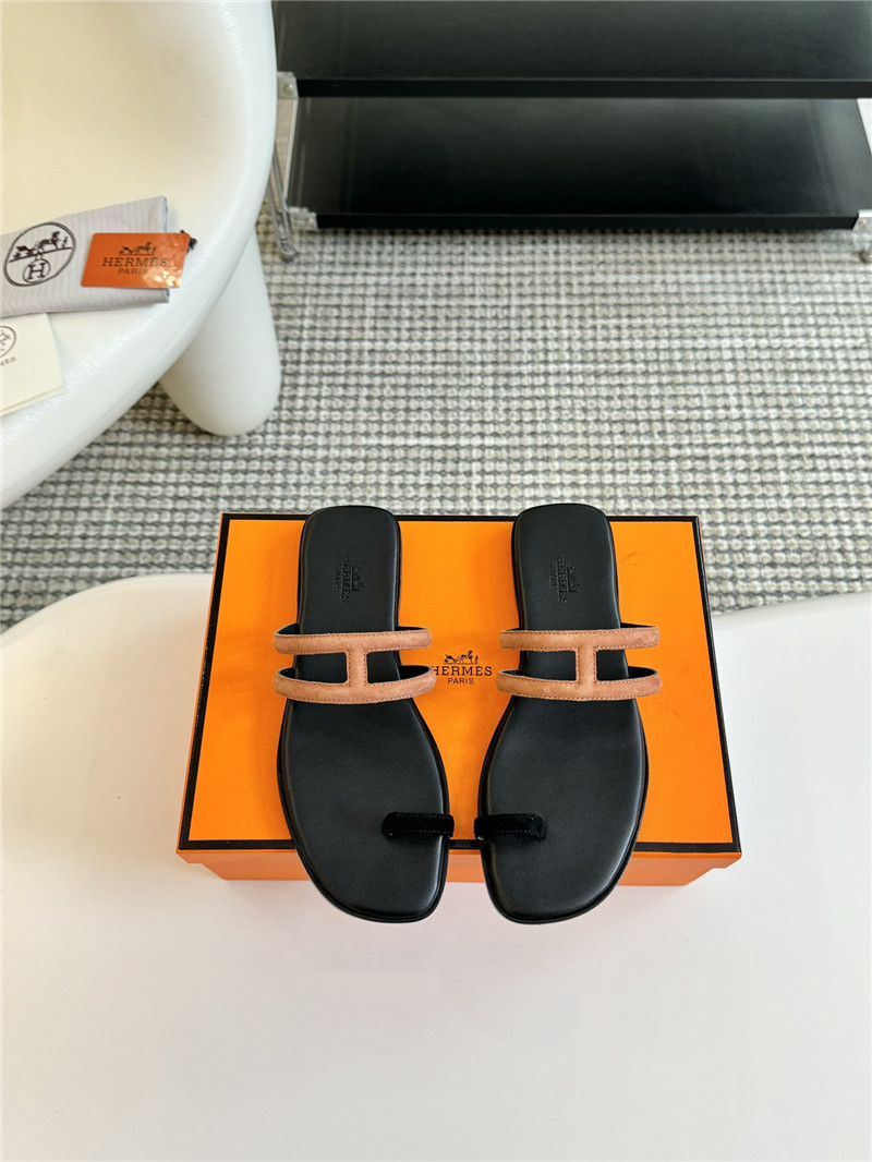 H**me5 brown suede georgia sandal