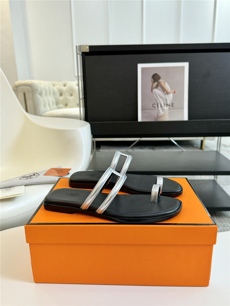 H**me5 georgia sandal in silver