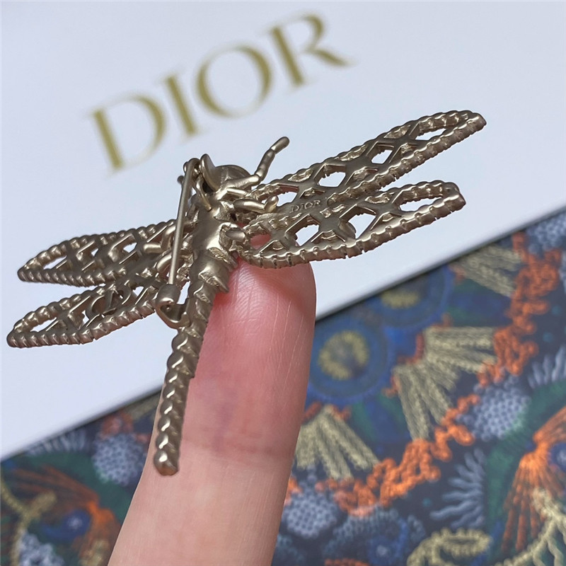 D10r dragonfly brooch
