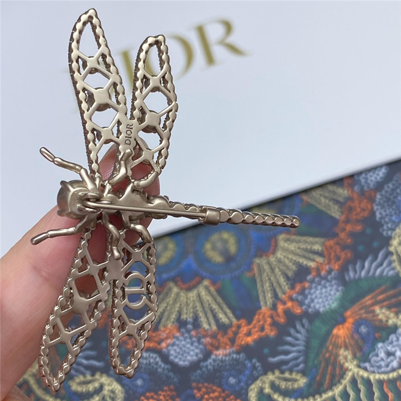 D10r dragonfly brooch