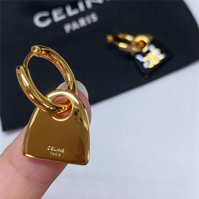 Ce1i*e arc de triomphe bag earrings