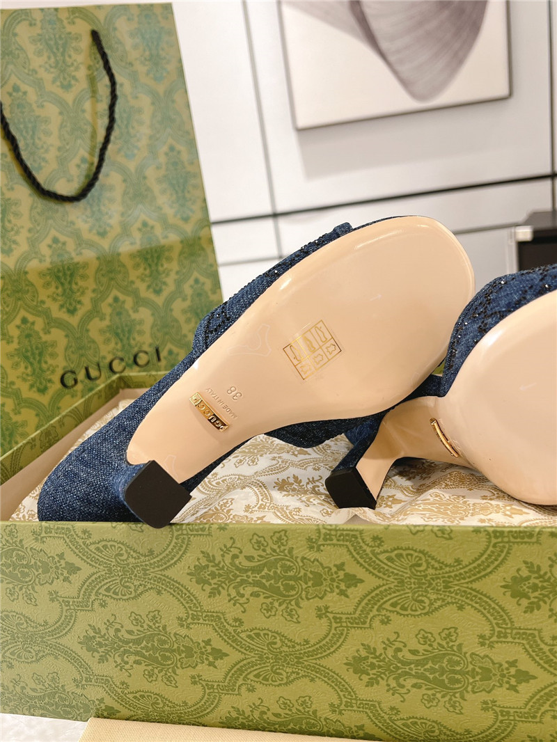 Gvc*1 women’s gg mid-heeled sandals best replica shoes website