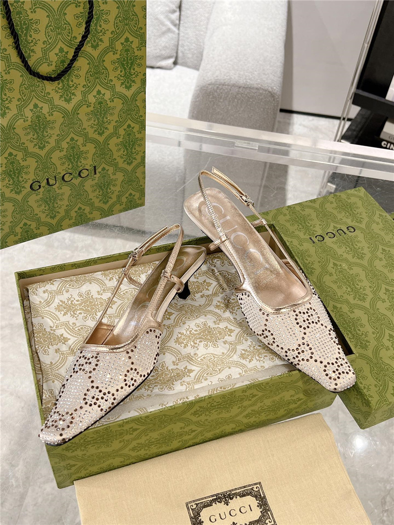 gvc*1 lace-up rhinestone sandals Marg*e1a replica shoes