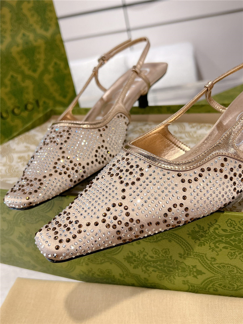 gvc*1 lace-up rhinestone sandals Marg*e1a replica shoes