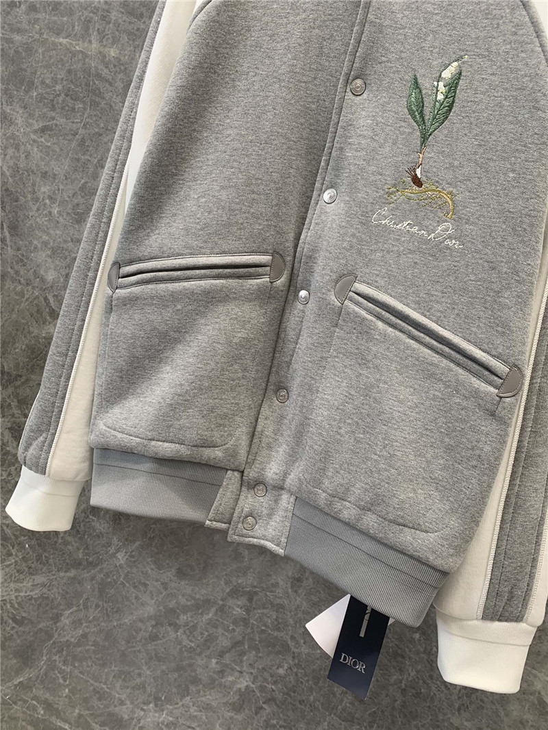 D10r single breasted baseball jacket replicas clothes