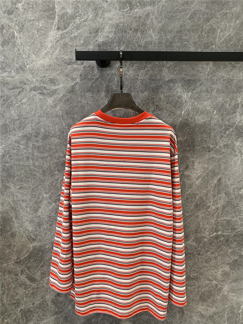 M1um1u long sleeve round neck t-shirt cheap replica designer clothes