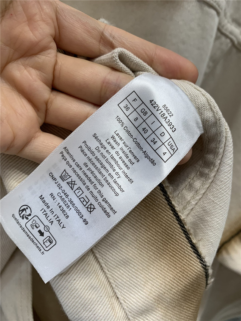 D10r tie-dyed gradient washed denim jacket replica clothes