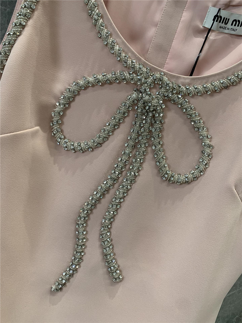 M1um1u vest sleeveless dress replica clothes