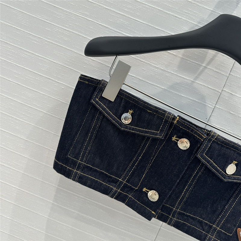 Pra*a tube top vest cheap replica designer clothes