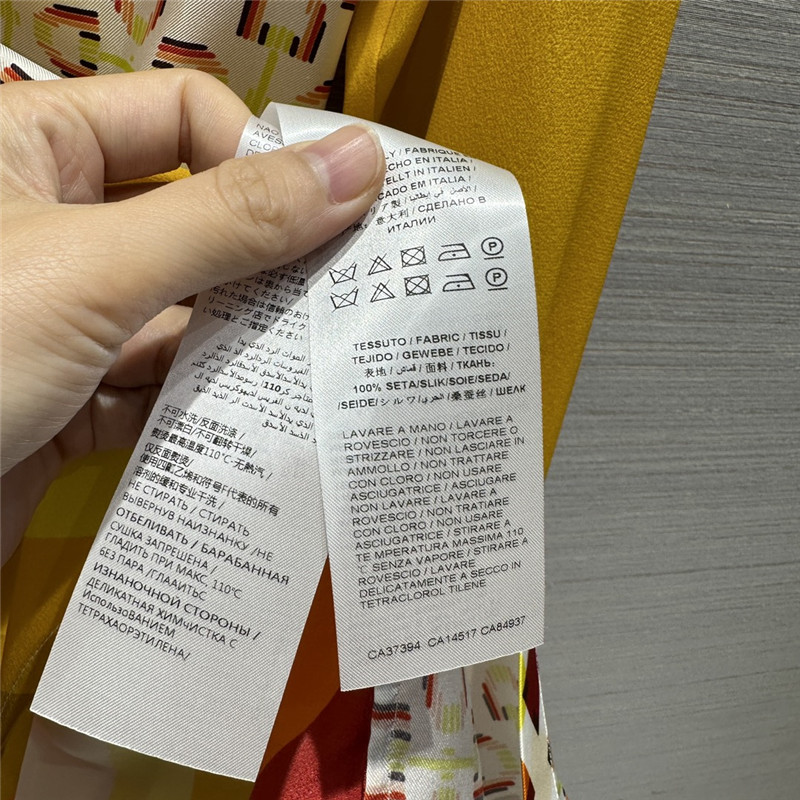 Gvc*1 patchwork printed silk shirt replica clothing sites