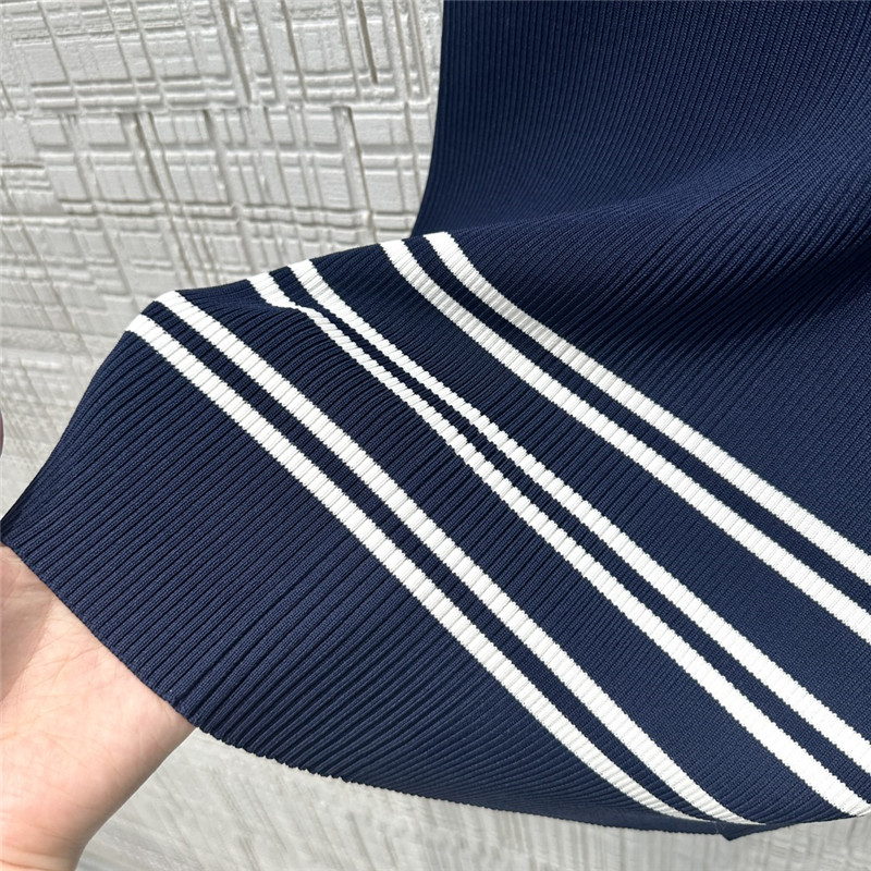 Gvc*1 ribbed viscose knitted skirt replica clothes