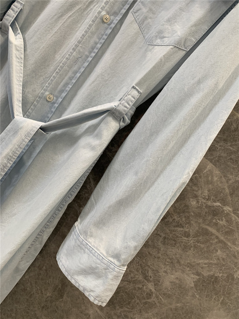 M1um1u tie shirt dress replica d&g clothing