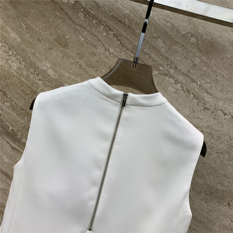 m1um1u bow D1am0nd vest dress replica clothes