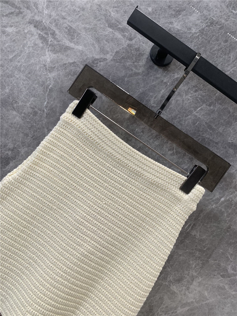 Miu Miu Ivory Crochet Polo Shirt