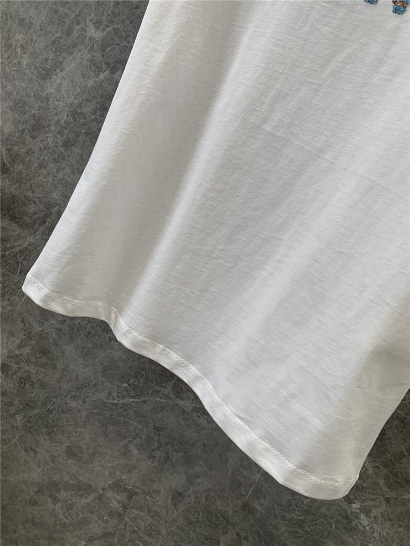 F**di round neck short sleeve t-shirt replica clothes