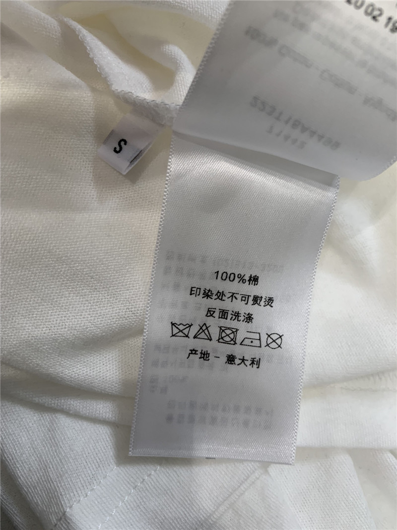 D10r letter beaded long-sleeved t-shirt replica clothes