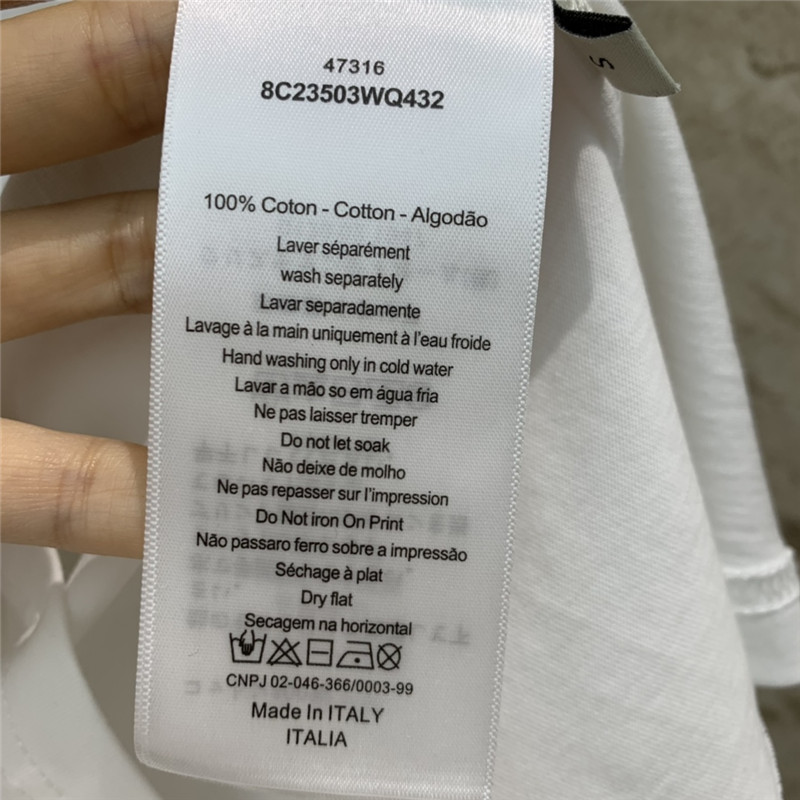 D10r round neck short sleeve t-shirt replica designer clothes