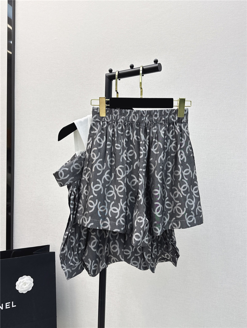 Ch**el new logo print suit replica clothing sites